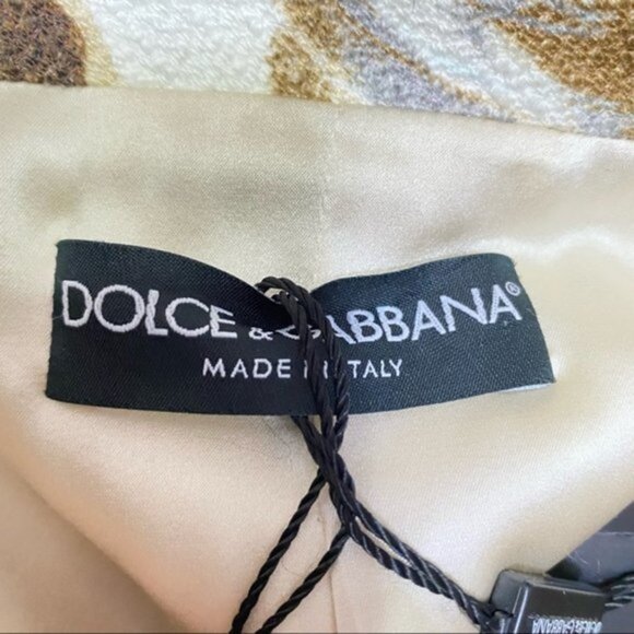 NWT Dolce & Gabbana Floral Print Jacket Size 46 - Picture 5 of 7